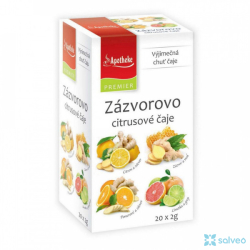 Zázvorovo citrusové čaje Apotheke 1 + 1 zdarma