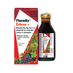 Floradix Železo + vitamíny SALUS Haus 250 ml