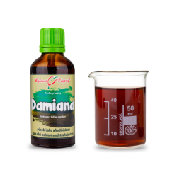 Damiana (pastala) Bylinné kapky 50 ml