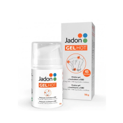 CBD masážní hřejivý gel s kostivalem GEL HOT Jadon 50 g