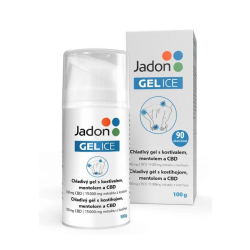 CBD masážní chladivý gel s kostivalem a mentolem GEL ICE Jadon 100 g