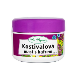 Kostivalová mast s kafrem Dr. Popov 100 ml