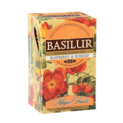 Raspberry & Rosehip Magic Fruits Basilur 25 x 2 g