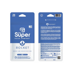 Rocket náplast The Super Patch Company 28 ks