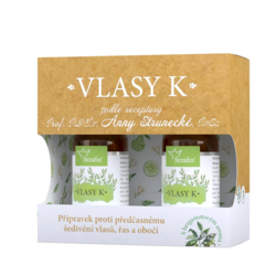 Vlasy K proti předčasnému šedivění Serafin 2 x 50 ml